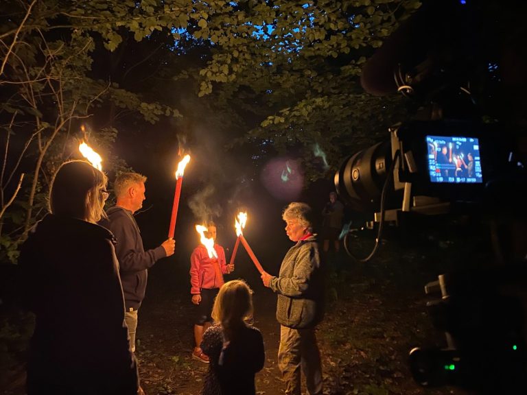 Dreh eines regionalen Imagefilms  