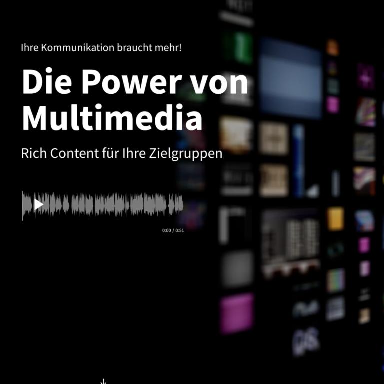 Themenbereich Scrollytelling